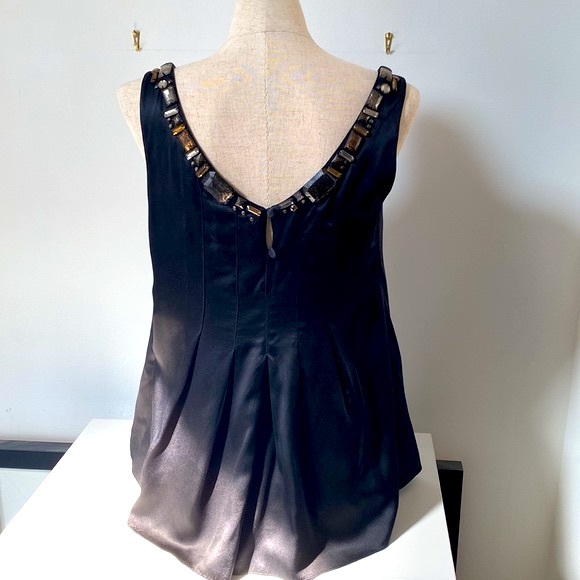 Amazing Ted Baker Jeweled Silk Top! - Picture 4 of 9